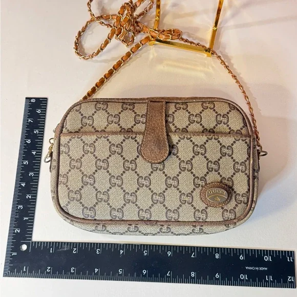 Gucci Plus Monogram Crossbody Bag - Picture 12 of 15